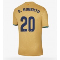 Fotbalové Dres Barcelona Sergi Roberto #20 Venkovní 2022-23 Krátký Rukáv